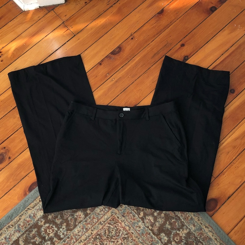 Pick 3 for $20! GAP Black Wide-Leg Pants